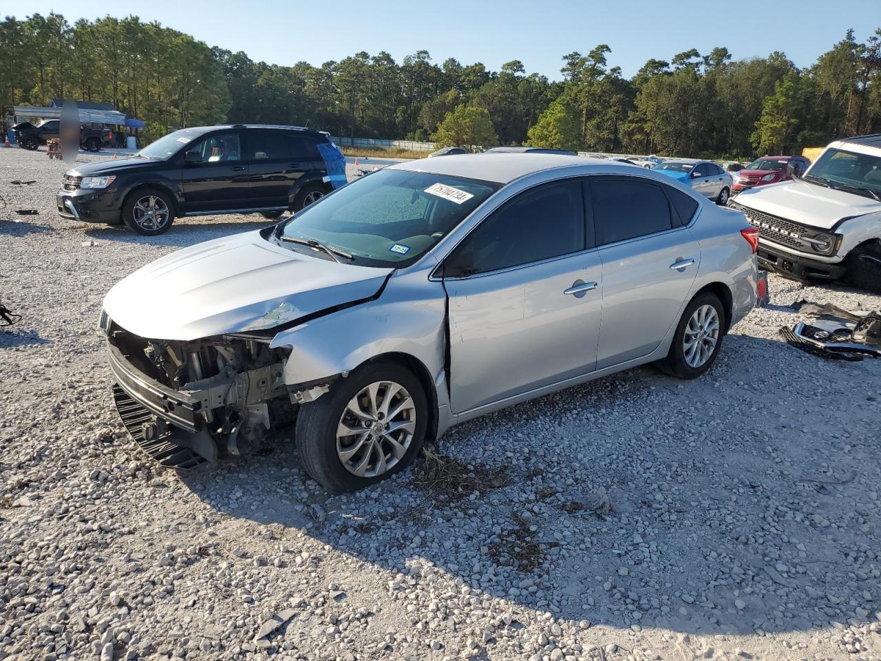 Lot #2974691176 2019 NISSAN SENTRA S