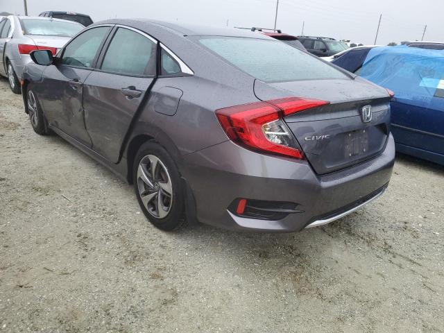 HONDA CIVIC LX 2021 gray  gas 2HGFC2F64MH545677 photo #3