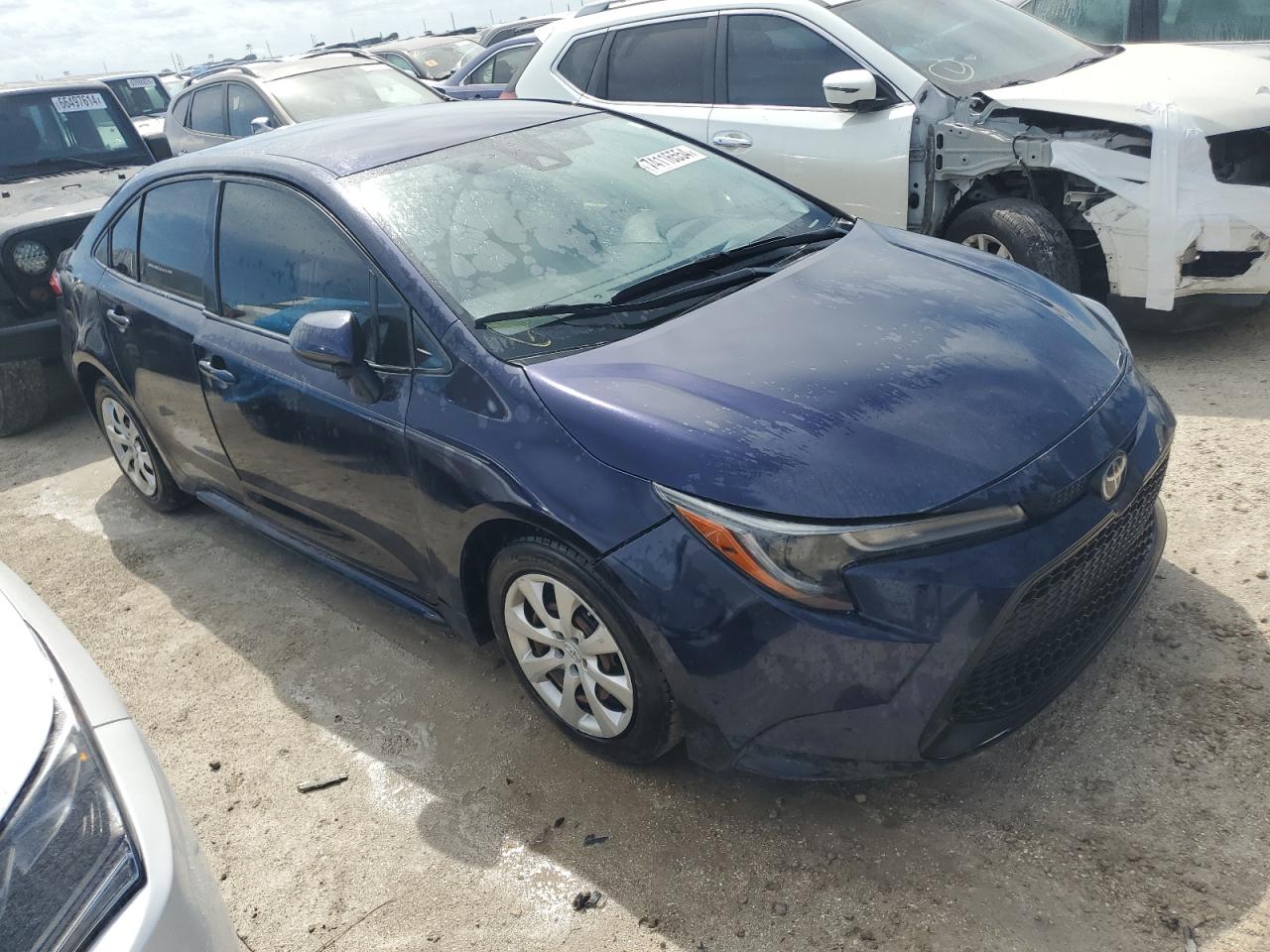 Lot #2925392406 2021 TOYOTA COROLLA LE