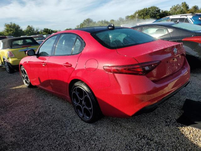 ALFA ROMEO GIULIA SUP 2022 red  gas ZARFAMBN2N7660407 photo #3