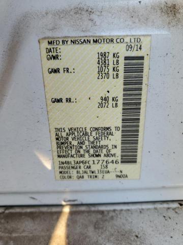 2015 NISSAN ALTIMA 3.5 - 1N4BL3AP6FC177646