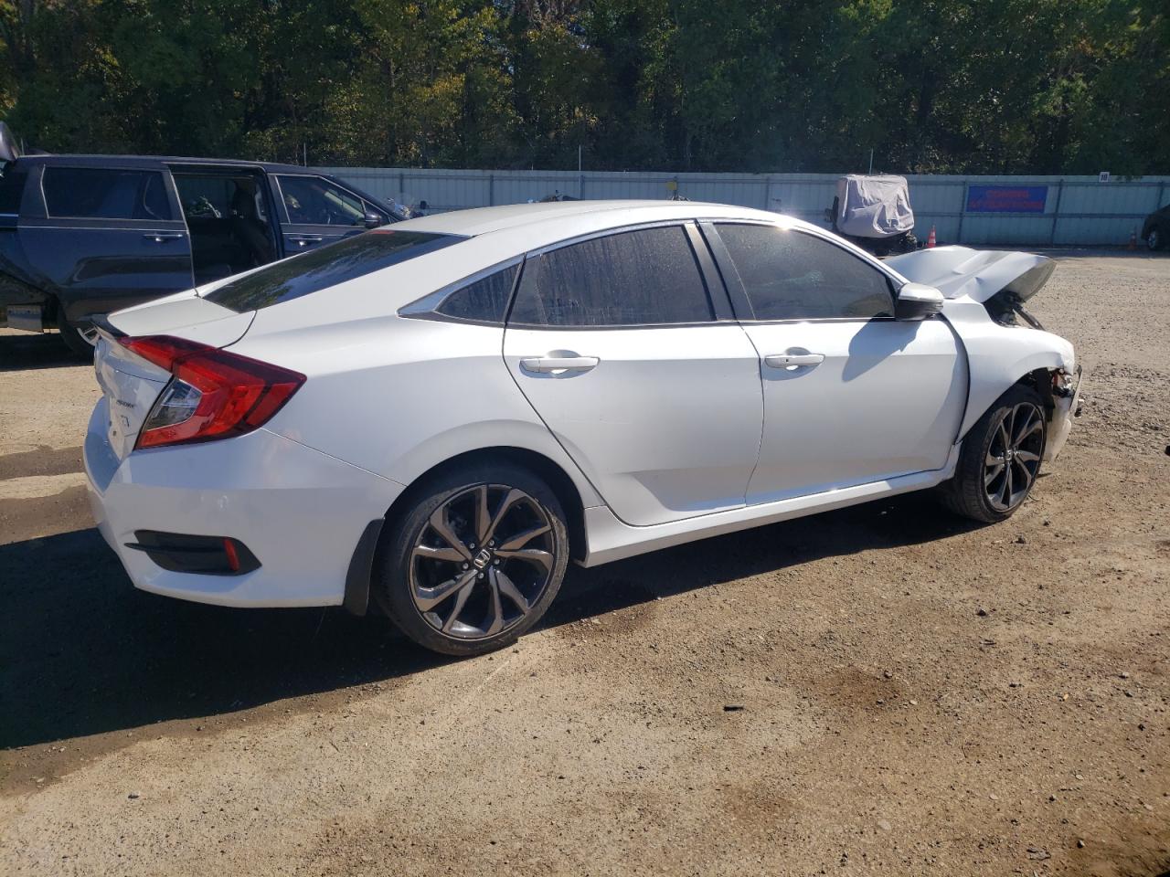 Lot #2962543754 2021 HONDA CIVIC SPOR