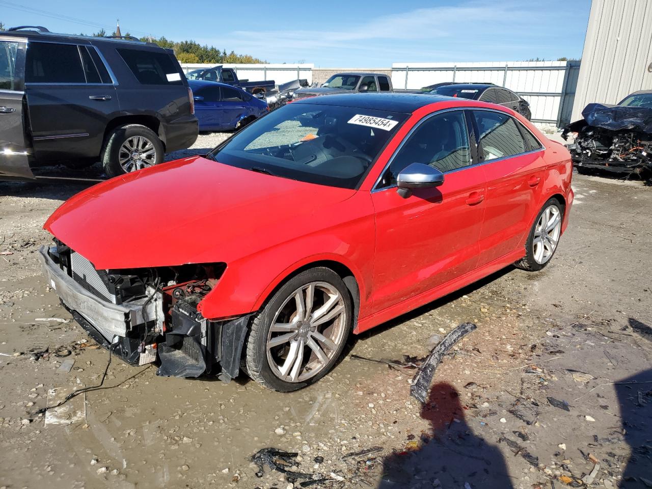 Lot #2926177356 2016 AUDI S3 PREMIUM