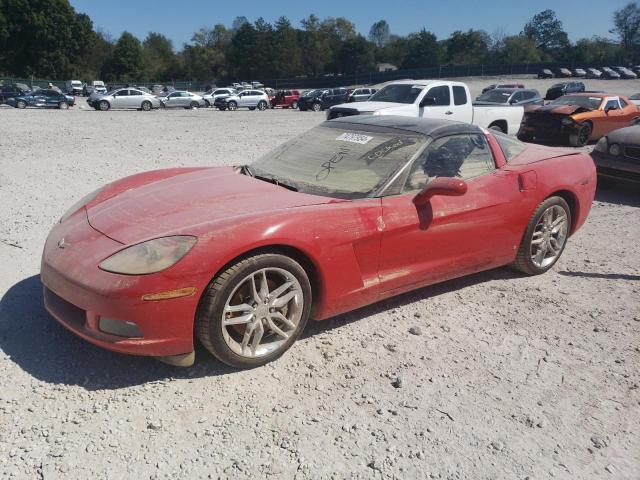 CHEVROLET CORVETTE 2007 red  gas 1G1YY25U375125485 photo #1