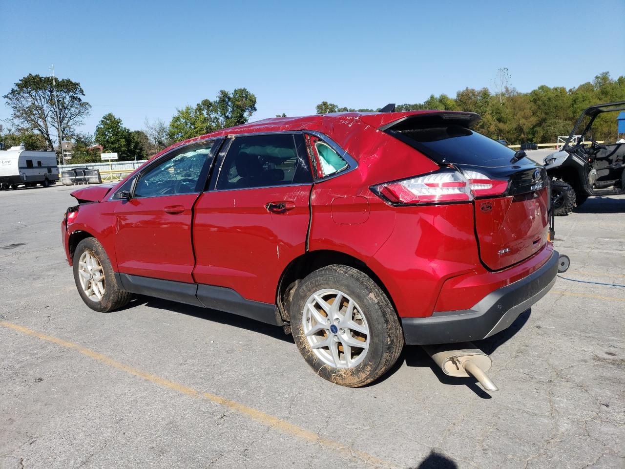 Lot #2947576806 2022 FORD EDGE SEL