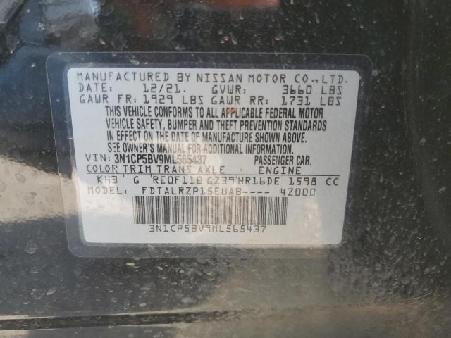 2021 NISSAN KICKS S - 3N1CP5BV9ML565437