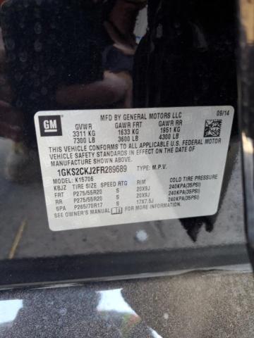 2015 GMC YUKON DENA - 1GKS2CKJ2FR289689