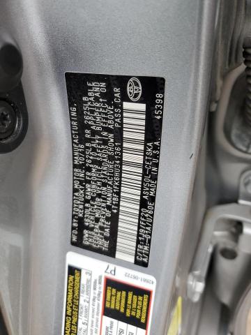 2017 TOYOTA CAMRY LE - 4T1BF1FK6HU341361