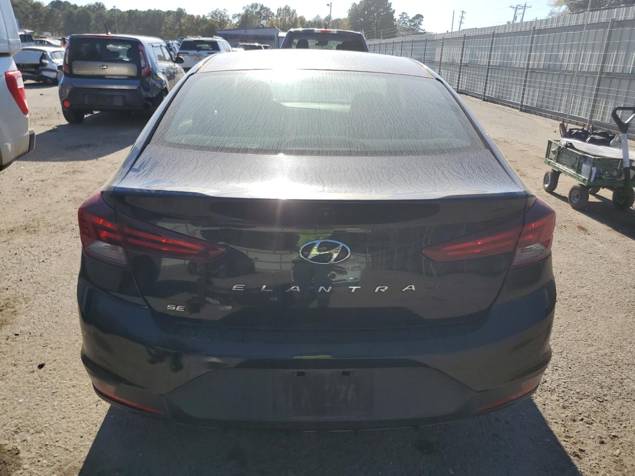 Lot #2969959947 2020 HYUNDAI ELANTRA SE