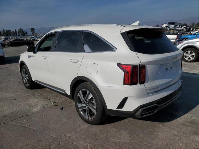 KIA SORENTO EX 2023 white  hybrid engine KNDRHDLG7P5189615 photo #3