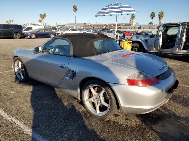 PORSCHE BOXSTER S 2003 silver  gas WP0CB29843U662463 photo #3