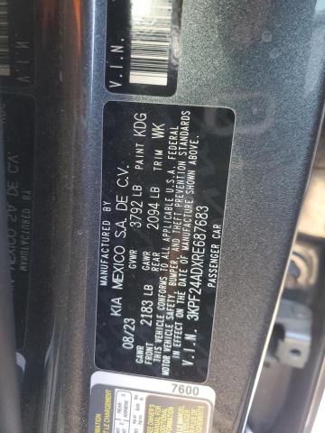 2024 KIA FORTE LX - 3KPF24ADXRE687683