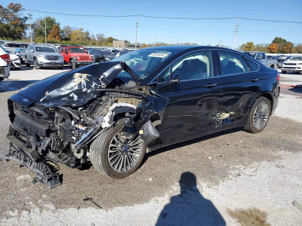 Lot #2986767135 2017 FORD FUSION SE