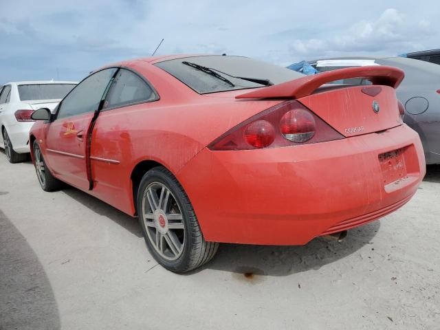 MERCURY COUGAR V6 2002 red  gas 1ZWHT61L525611047 photo #3