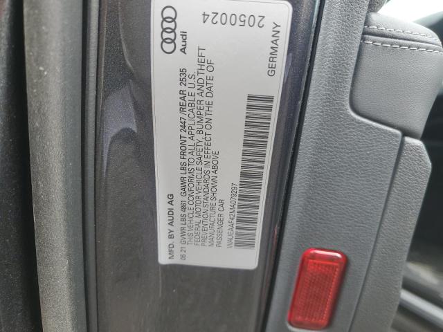 2021 AUDI A4 PREMIUM - WAUEAAF42MA079297