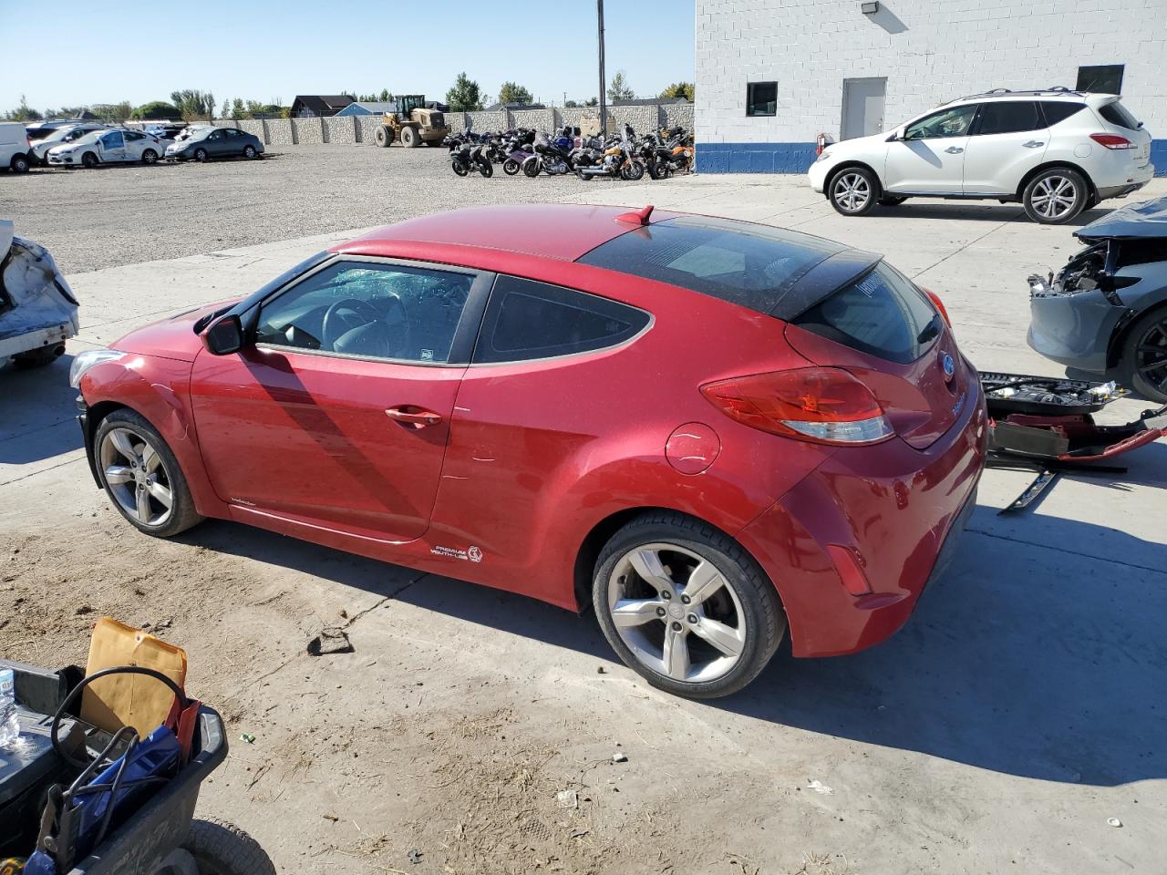 Lot #2926554300 2012 HYUNDAI VELOSTER