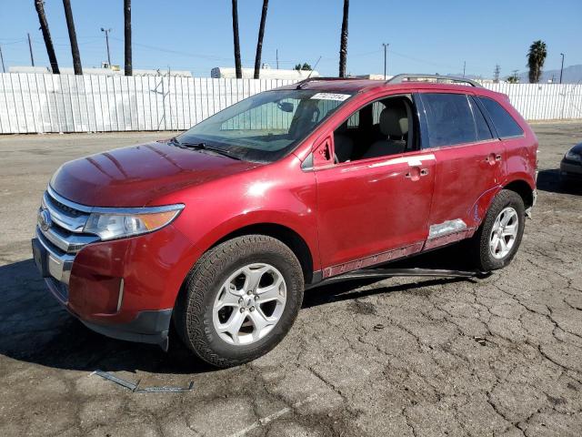 FORD EDGE SEL 2014 red  gas 2FMDK3JC5EBB21839 photo #1