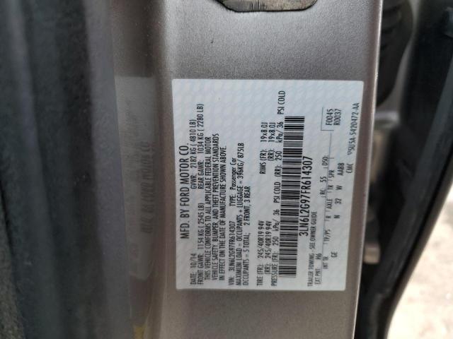 2015 LINCOLN MKZ - 3LN6L2G97FR614307