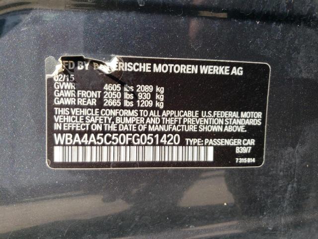 VIN WBA4A5C50FG051420 2015 BMW 4 Series, 428 I Gran... no.12