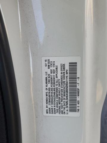 VIN 5FNRL5H6XGB050954 2016 Honda Odyssey, Exl no.13