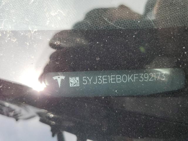 VIN 5YJ3E1EB0KF392173 2019 Tesla MODEL 3 no.13