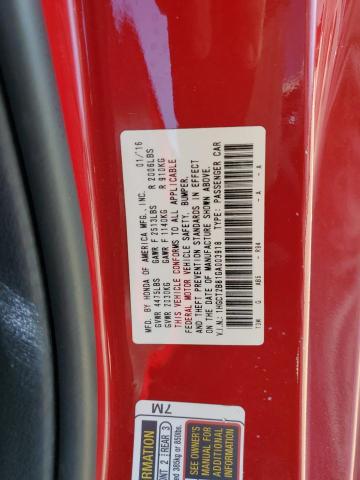 2016 HONDA ACCORD EXL - 1HGCT2B81GA003918