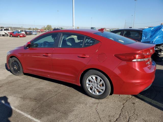 HYUNDAI ELANTRA SE 2017 red sedan 4d gas KMHD74LFXHU087006 photo #3