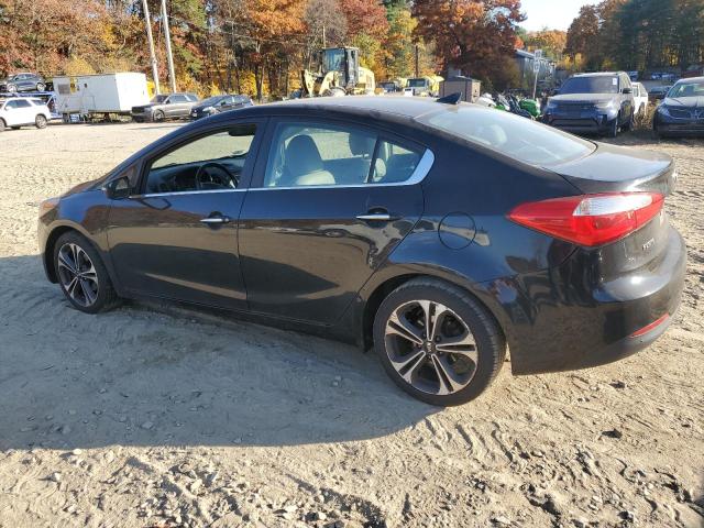 KIA FORTE EX 2014 black  gas KNAFZ4A82E5137718 photo #3