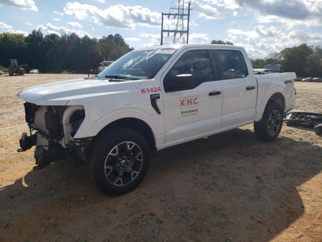 FORD F150 STX 2024 white  gas 1FTEW2LP6RFB10196 photo #1