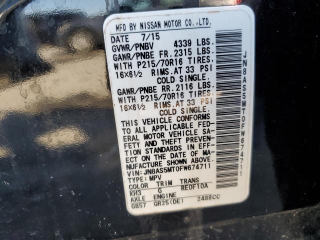 2015 NISSAN ROGUE SELE - JN8AS5MT0FW674711