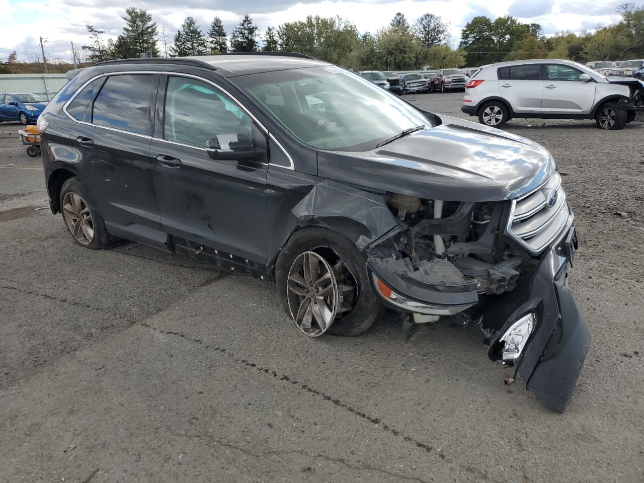 Lot #2994093295 2015 FORD EDGE SEL