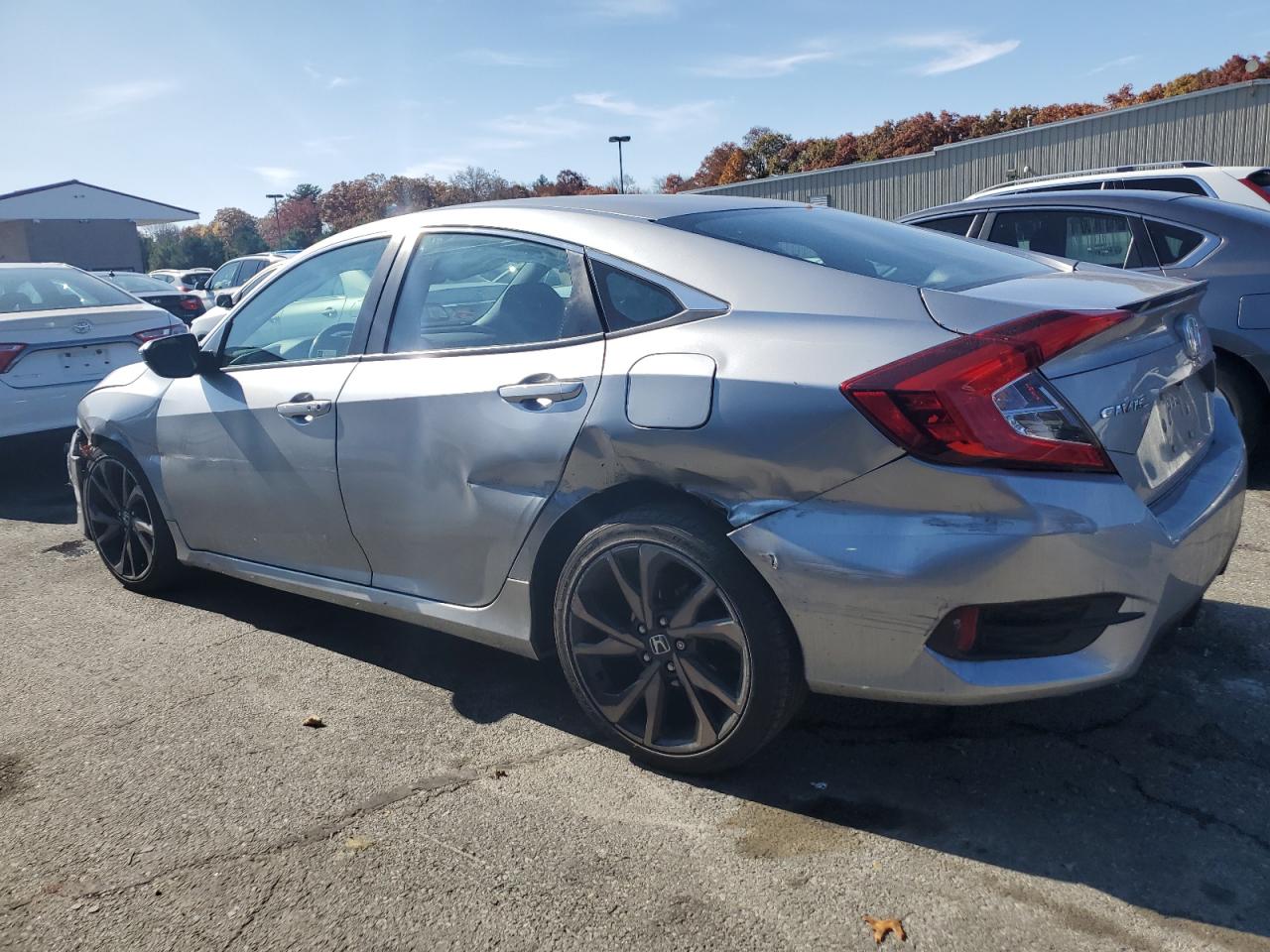 Lot #2993828158 2020 HONDA CIVIC SPOR