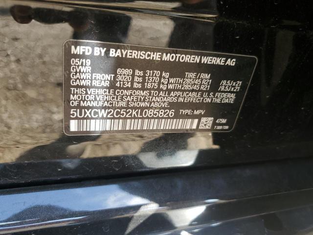 VIN 5UXCW2C52KL085826 2019 BMW X7 no.12