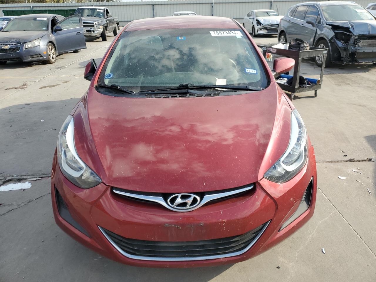 Lot #2962608717 2016 HYUNDAI ELANTRA SE