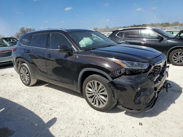 VIN 5TDFZRAH4MS049746 2021 Toyota Highlander, Platinum no.4