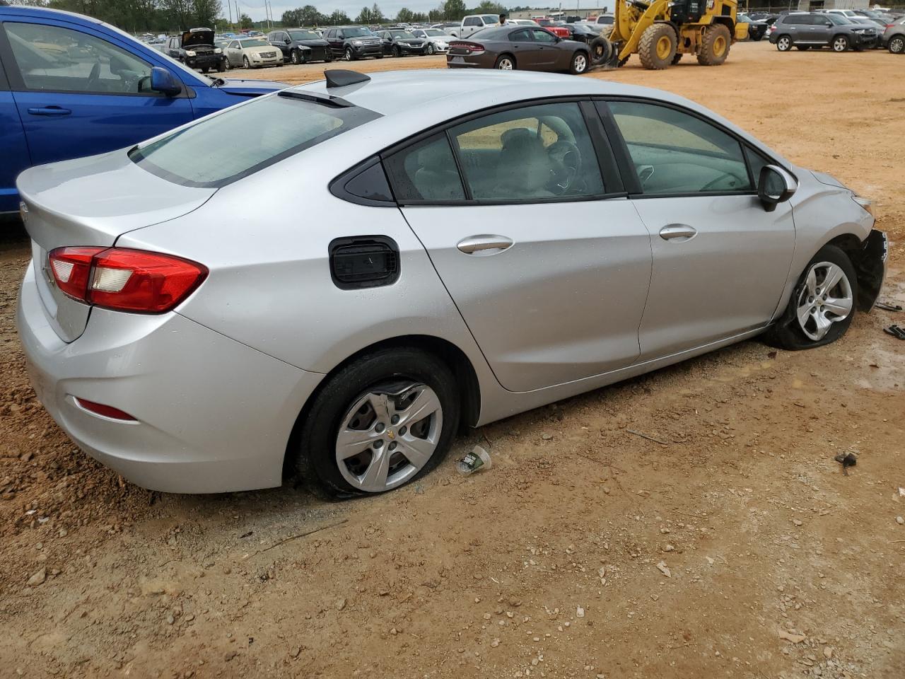 CHEVROLET CRUZE LS 2018 silver  gas 1G1BC5SM9J7231526 photo #4