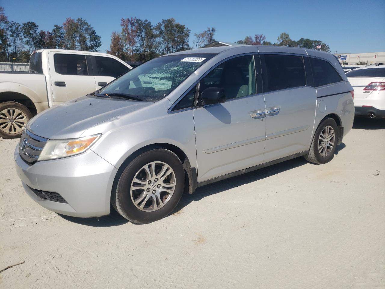 Lot #2919433434 2012 HONDA ODYSSEY EX