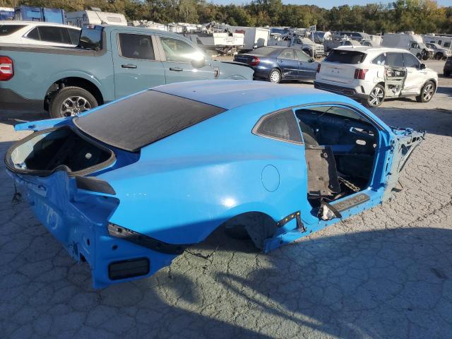 CHEVROLET CAMARO LT1 2023 blue  gas 1G1FE1R78P0126613 photo #4