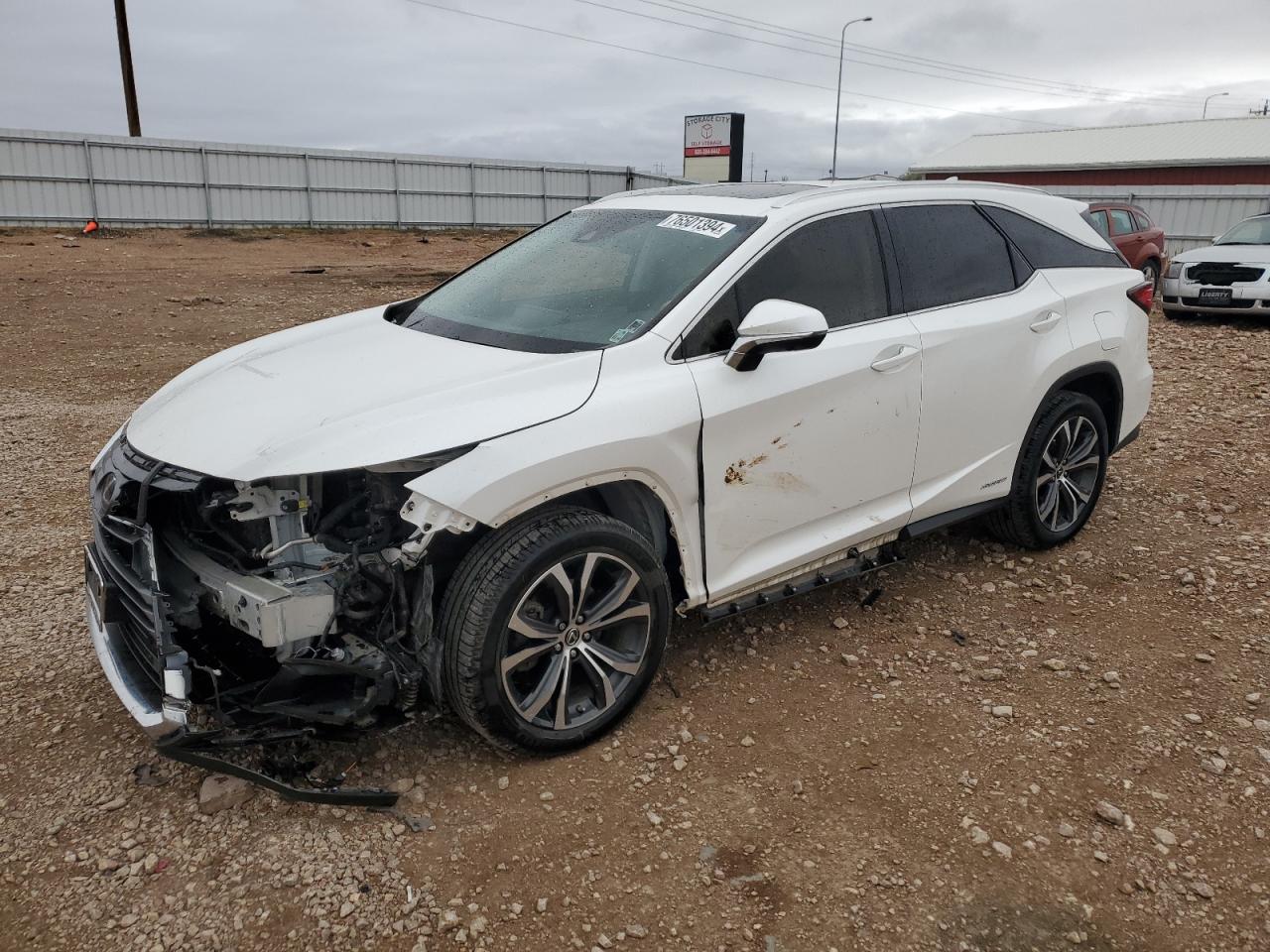 Lot #2926182388 2018 LEXUS RX 450H L