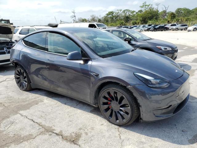 VIN 7SAYGDEF1NF457818 2022 Tesla MODEL Y no.4