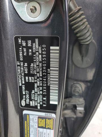 2017 KIA OPTIMA EX - 5XXGU4L33HG159850