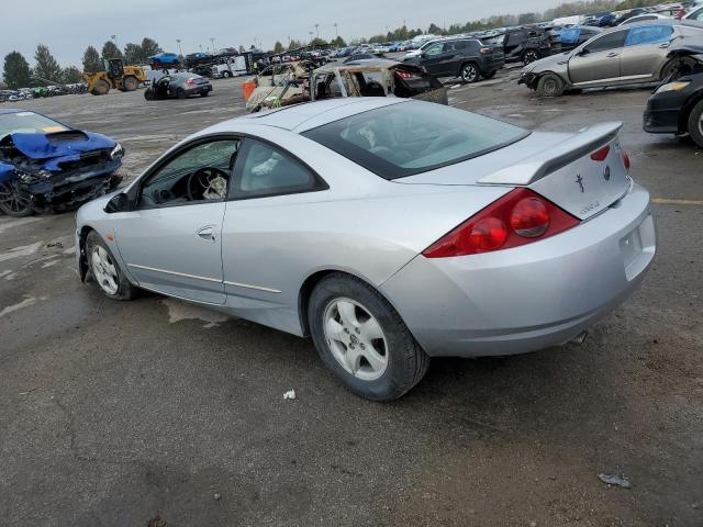 MERCURY COUGAR V6 1999 silver hatchbac gas 1ZWHT61L0X5643122 photo #3