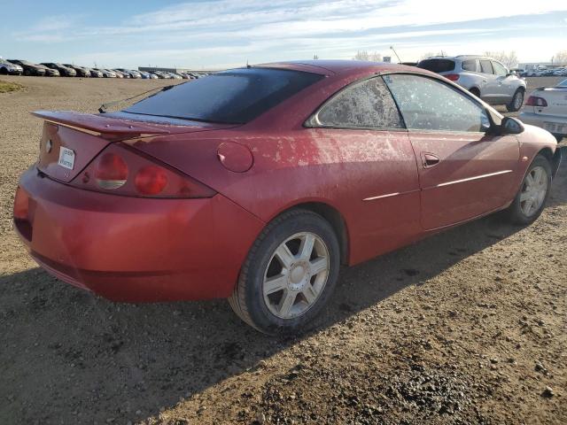 MERCURY COUGAR V6 2001 red  gas 1ZWFT61L415605536 photo #4