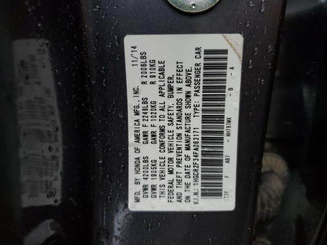2015 HONDA ACCORD LX - 1HGCR2F34FA063171
