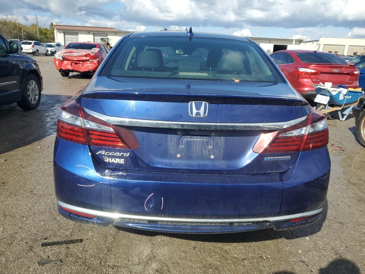 Lot #3024176816 2017 HONDA ACCORD HYB