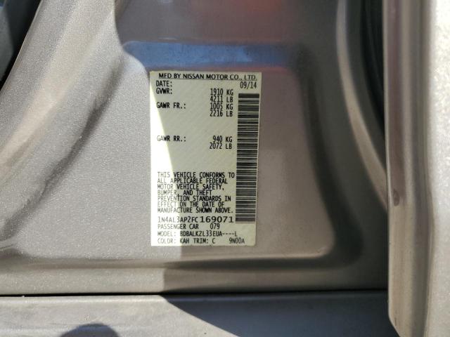 2015 NISSAN ALTIMA 2.5 - 1N4AL3AP2FC169071