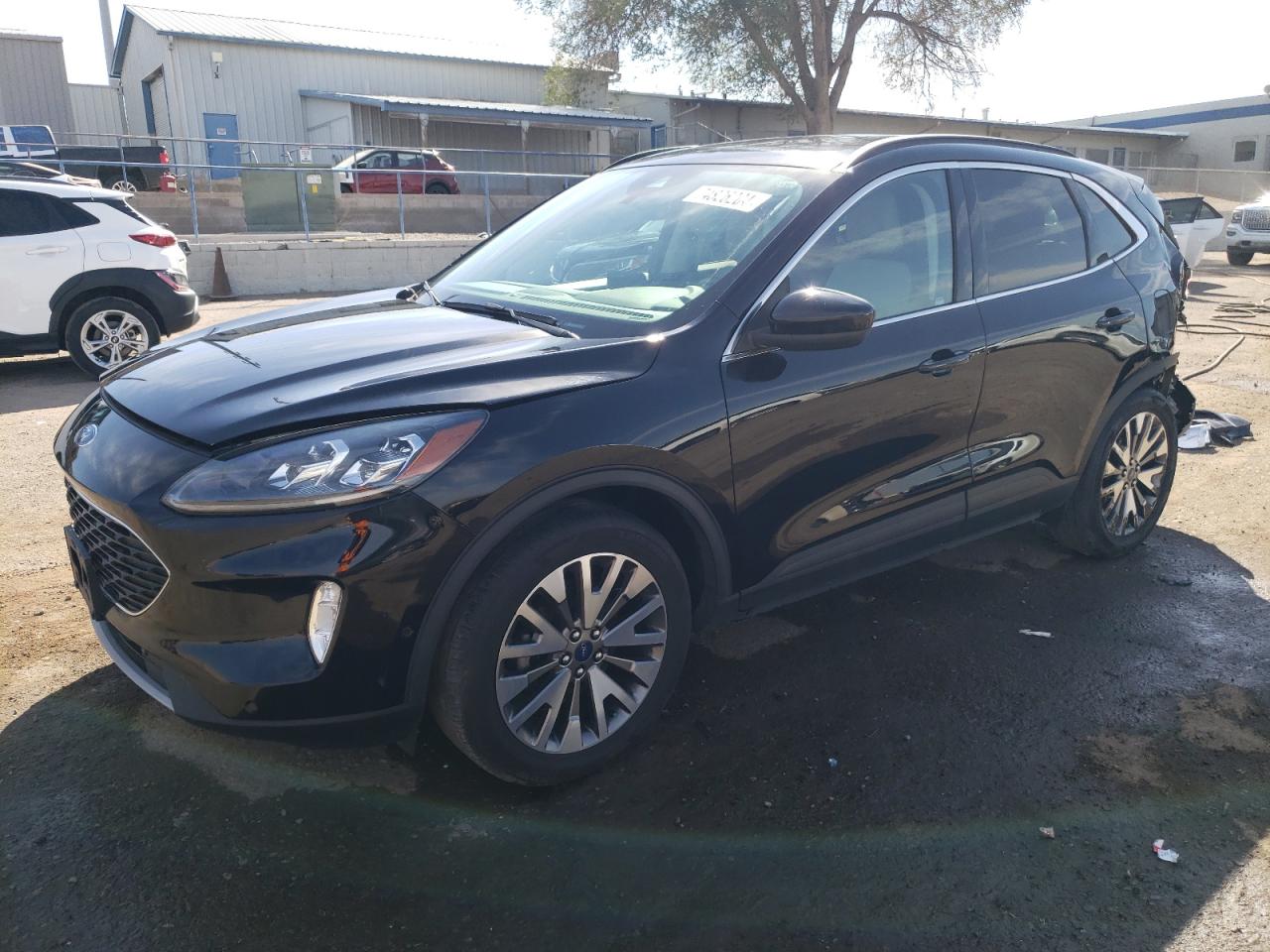 Lot #2940736423 2021 FORD ESCAPE TIT