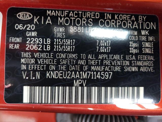 2021 KIA SELTOS S - KNDEU2AA1M7114597