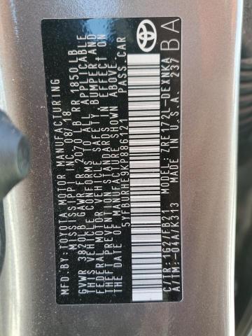 2019 TOYOTA COROLLA L - 5YFBURHE9KP886121