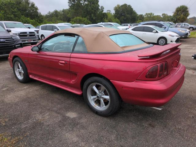 FORD MUSTANG GT 1997 red  gas 1FALP45X4VF159796 photo #3